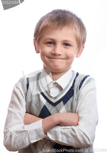 Image of Boy on a white background