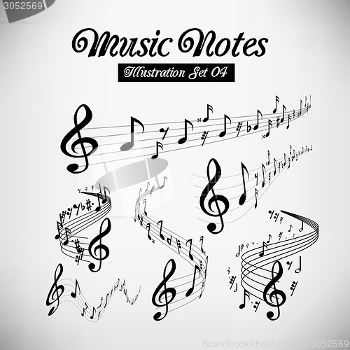 Image of Musical staves