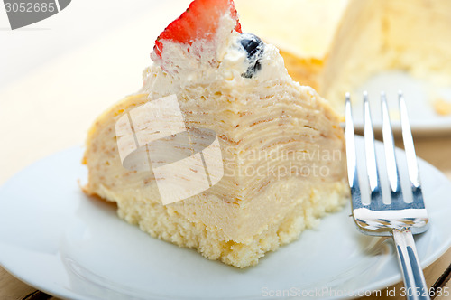 Image of crepe pancake cake 