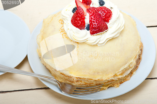 Image of crepe pancake cake 