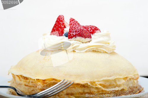 Image of crepe pancake cake 