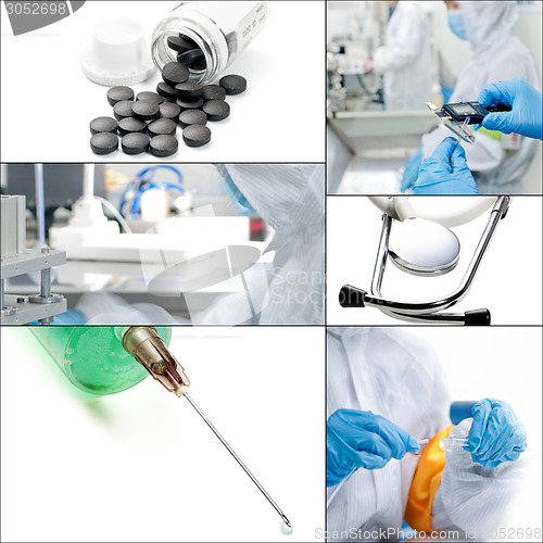 Image of medical collage