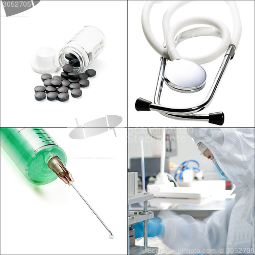 Image of medical collage