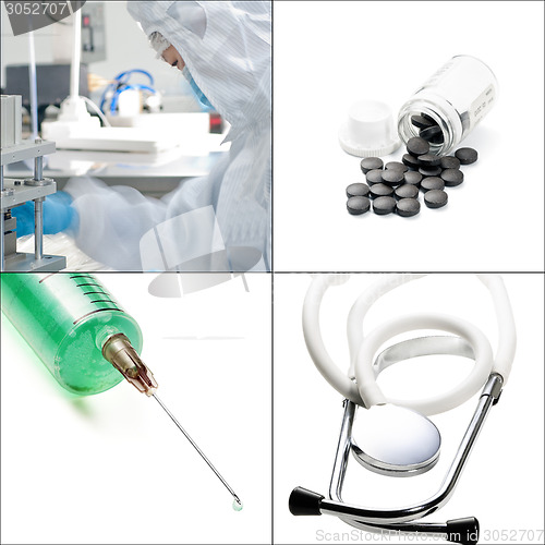 Image of medical collage
