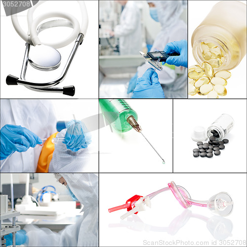 Image of medical collage