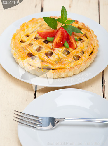 Image of home made beef pie