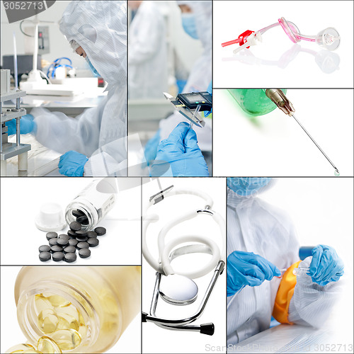 Image of medical collage