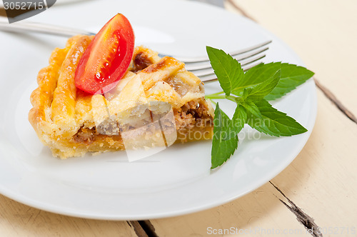 Image of home made beef pie