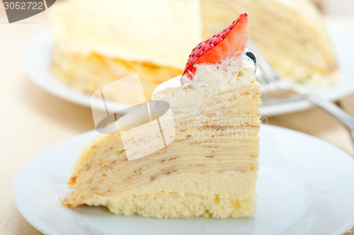 Image of crepe pancake cake 
