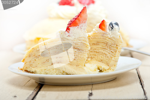Image of crepe pancake cake 