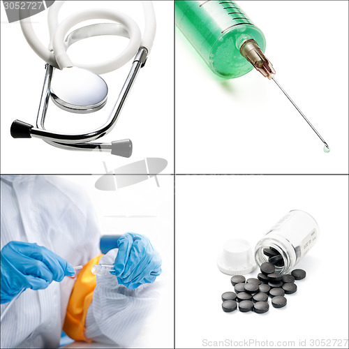 Image of medical collage