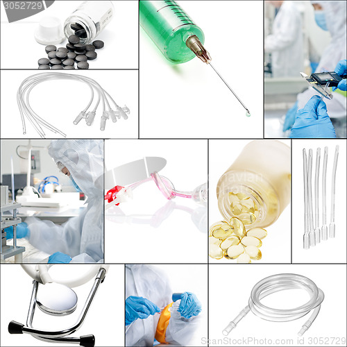 Image of medical collage