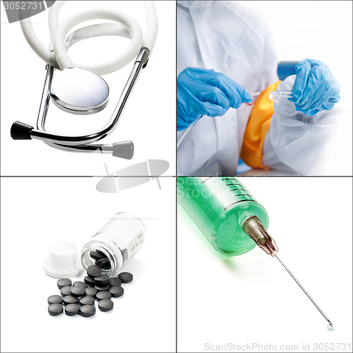 Image of medical collage