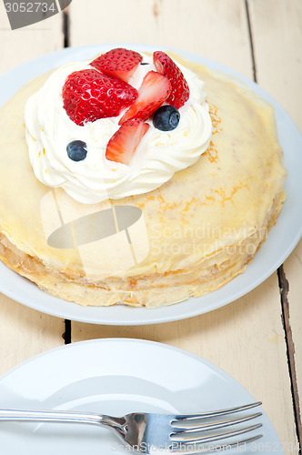 Image of crepe pancake cake 