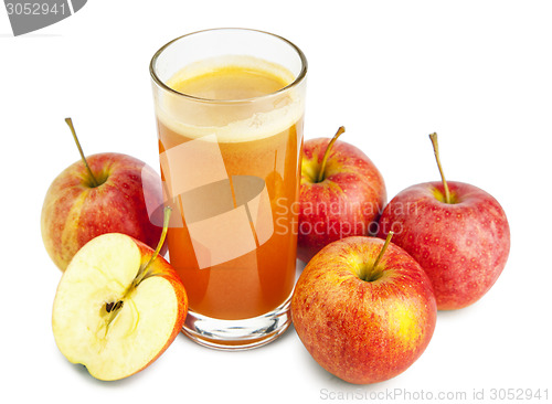 Image of Apple Juice on a background