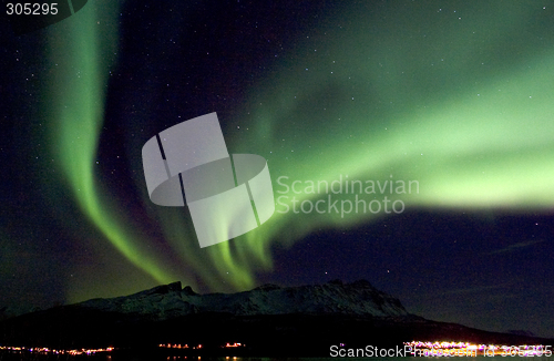 Image of aurora borealis over Rolla