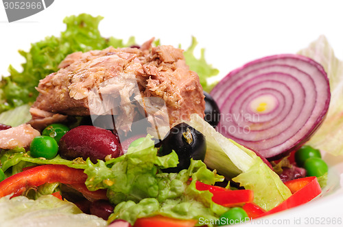 Image of Tuna and vegetable salad