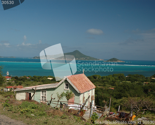 Image of caribbean house