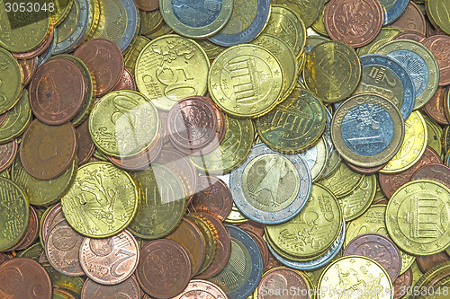 Image of Euro coins