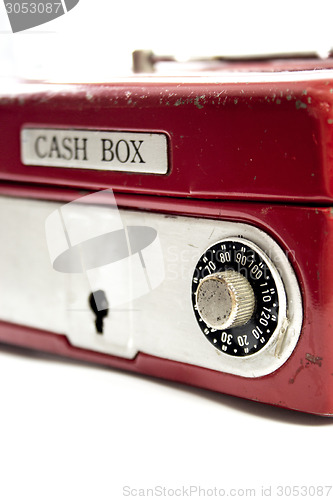 Image of Red cash box 