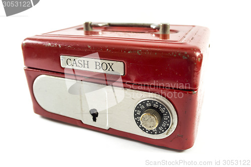 Image of Red cash box 