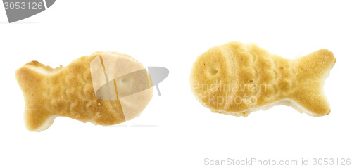 Image of salted cookies stack