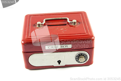 Image of Red cash box 