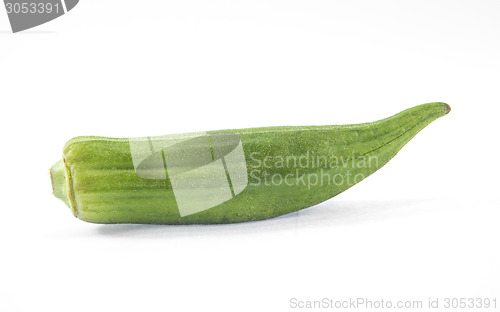 Image of Pile of fresh okra