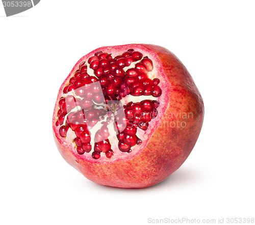 Image of Bright Ripe Delicious Juicy Pomegranate