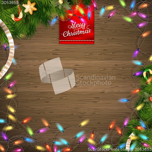 Image of Background with Christmas bells. EPS 10