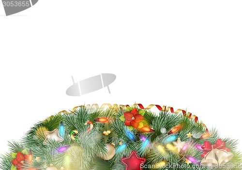 Image of Christmas background. EPS 10