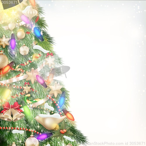 Image of Christmas background. EPS 10