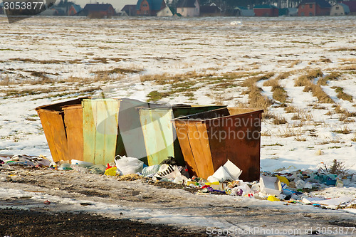 Image of Garbage cans