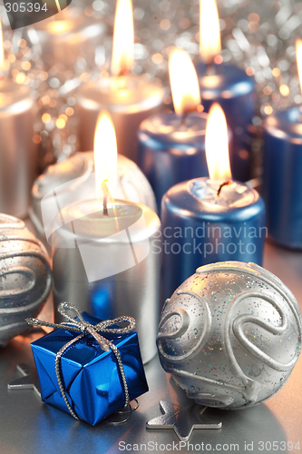 Image of Christmas candle