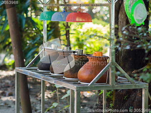 Image of Drinking water in Yangon, Burma