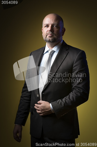 Image of Serious business man