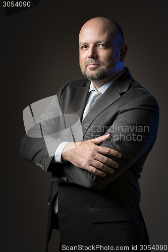 Image of Serious business man