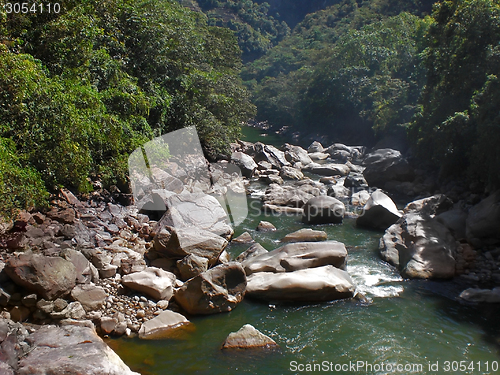 Image of andes scenery around Machu Picchu