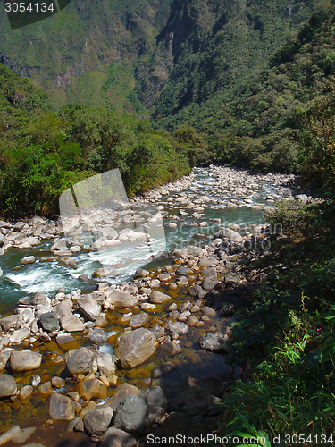 Image of andes scenery around Machu Picchu