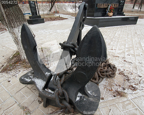 Image of Big ship anchor