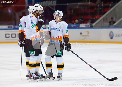 Image of Stasenko N. (5) and Kagalitsky D. (9)