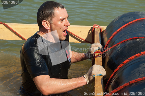 Image of Dive down in cold water