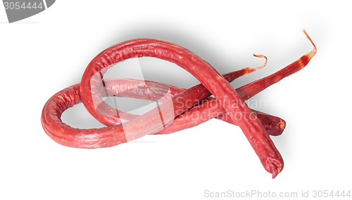 Image of Long Thin Smoked Sausage Rotated
