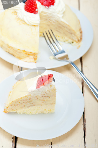 Image of crepe pancake cake 