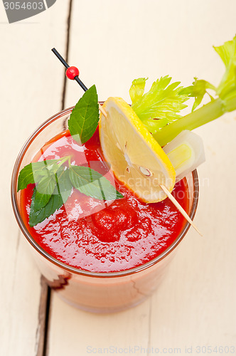 Image of fresh tomato juice