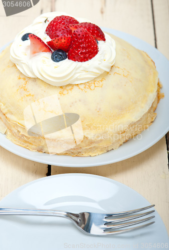 Image of crepe pancake cake 