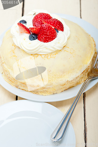 Image of crepe pancake cake 