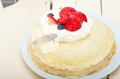 Image of crepe pancake cake 