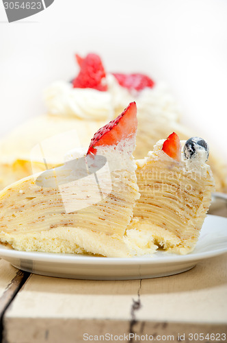 Image of crepe pancake cake 