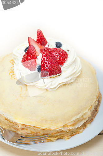 Image of crepe pancake cake 